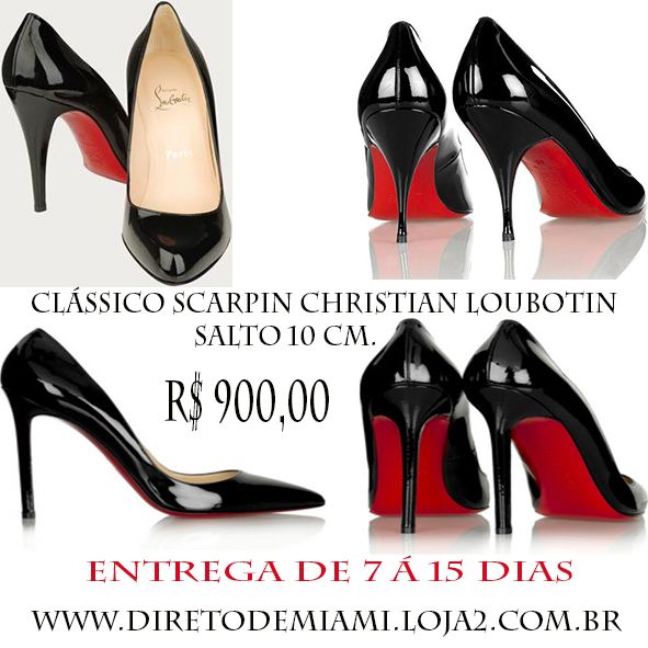 SCARPIN CHRISTIAN LOUBOUTIN SALTO 10 COM