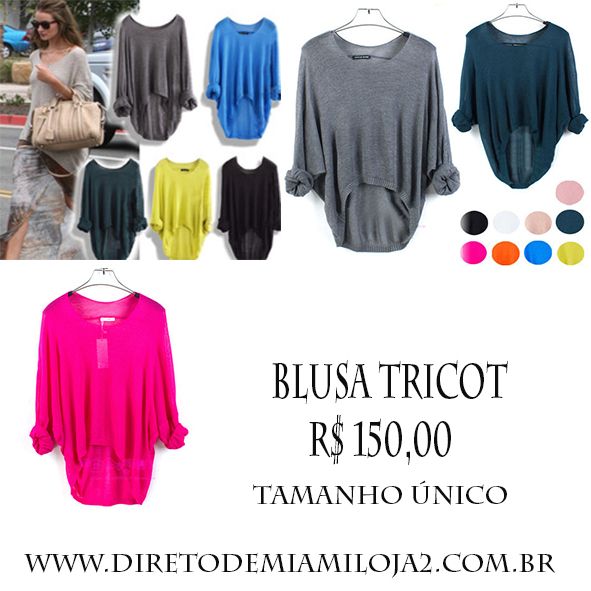 BLUSAS TRICOT