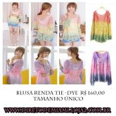 BLUSA RENDA TIE-DYE