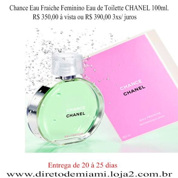 Chance Eau Fraiche Feminino Eau de Toilette CHANENL 100 ml