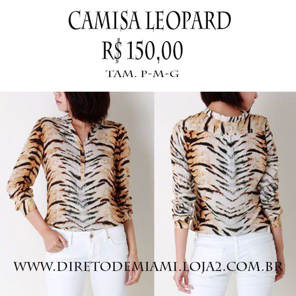 CAMISA LEOPARD